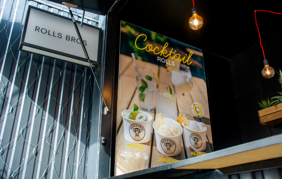 Rolls Bros: Cocktail Rolls campaign